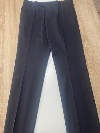 Traje Zara Man 2 piezas gris y negro