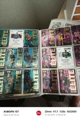 Lote de Cromos Panini MGK Elite