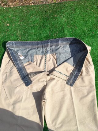 D.N.D-Pantalón Hombre Beige 3XL beige streetwear