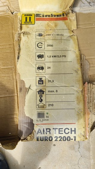 Compresor Einhell Air-Tech Euro 2200-1