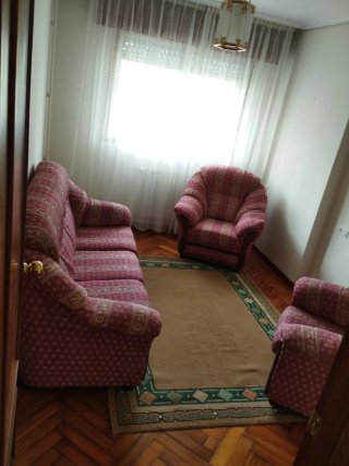 Conjunto Sofá y Sillones Tela