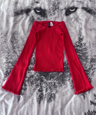Jersey Rojo H&M Talla XS