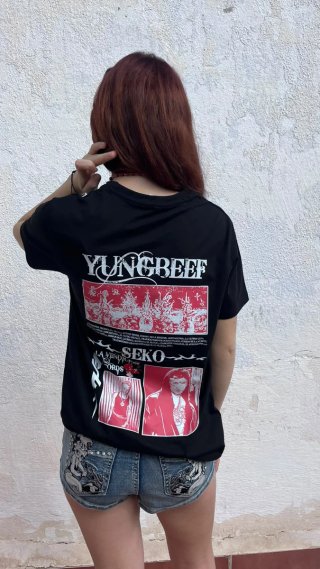 Camiseta Negra Yung Beef