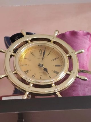 Reloj de Sobremesa Rhythm Dorado