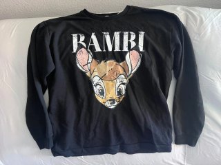 Sudadera Negra de Bambi