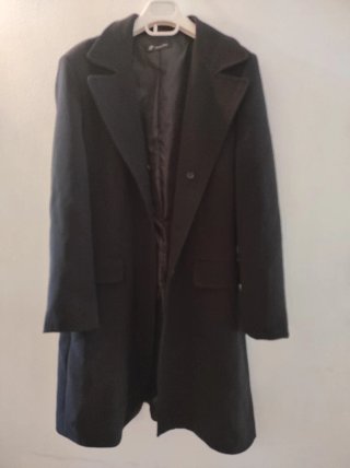 Cappotto nero da donna