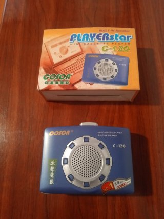 Reproductor Cassette Vintage Coson C-120