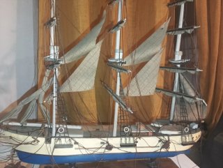 Maqueta de Barco Clipper Siglo XIX