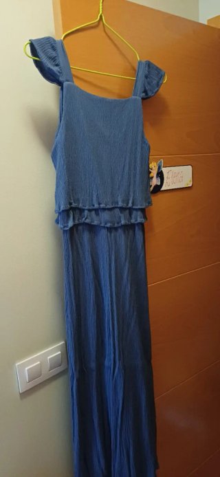 Mono Azul Mango Niña Talla 12
