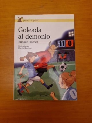 Libro Goleada al demonio