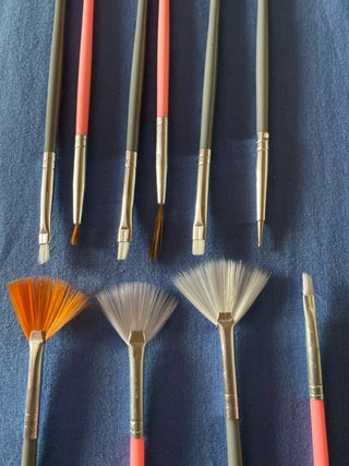 Set de Pinceles para Uñas