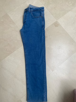 Pantalón Vaquero Azul Talla 42 Usado 2 veces