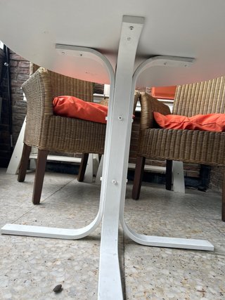 Set de Terraza: Mesa y 2 Sillones