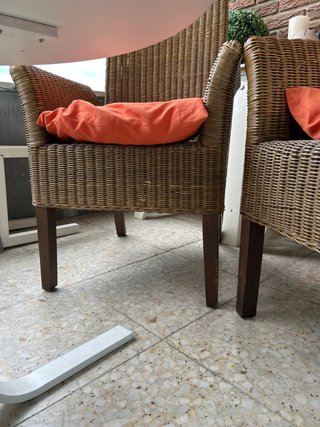 Set de Terraza: Mesa y 2 Sillones