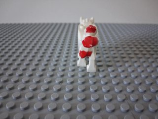 Lego Akita Lobo Blanco Raro