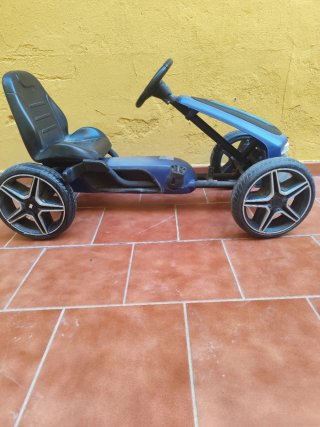 Coche de Pedales Infantil Azul