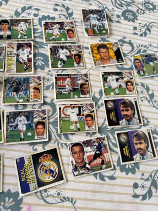 Cromos Fútbol Real Madrid Antiguos