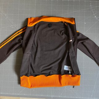Chaqueta cremallera ADIDAS estilo retro, hombre 42