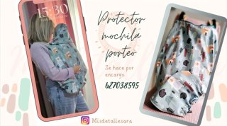 Protector mochila porteo impermeable