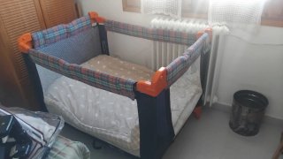 Cama de viaje plegable
