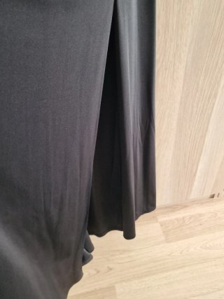 Vestido largo de fiesta negro