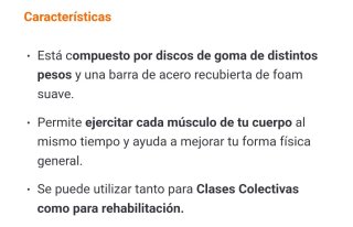 Barra de pesas con discos y collarines
