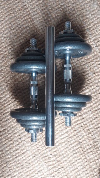 Set de Mancuernas 20kg
