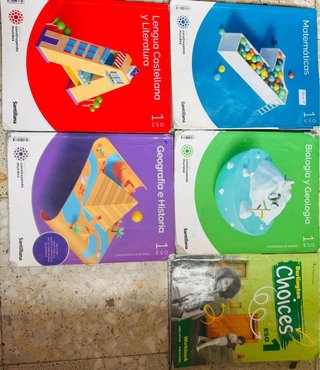 Libros de 1 de eso