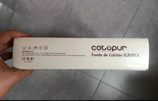 Funda de Colchón Elástica 100% algodón cama de 90