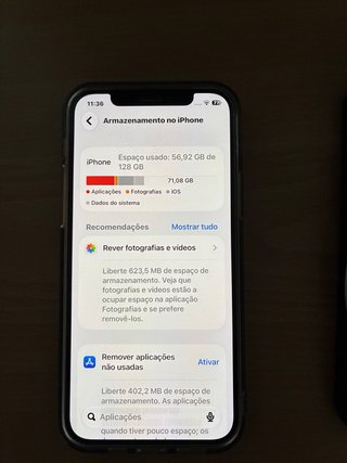 iPhone 12 128GB Preto/Prata