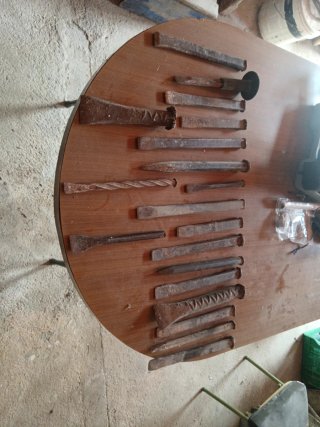 Set de 18 Punteros y Cinceles de Hierro