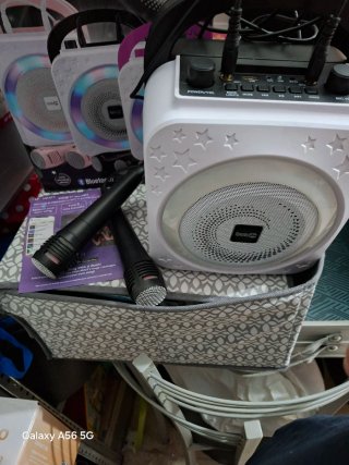 Altavoz Karaoke RockJam con 2 Micrófonos