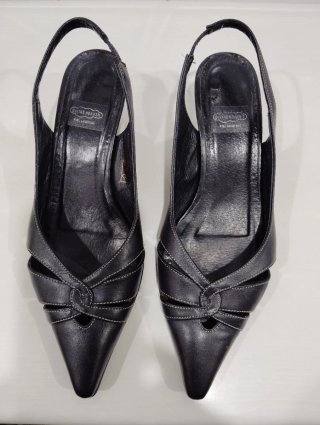 Zapatos tacón Divine Heaven piel negros T37