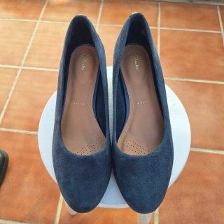 Bailarinas con cuña Clarks