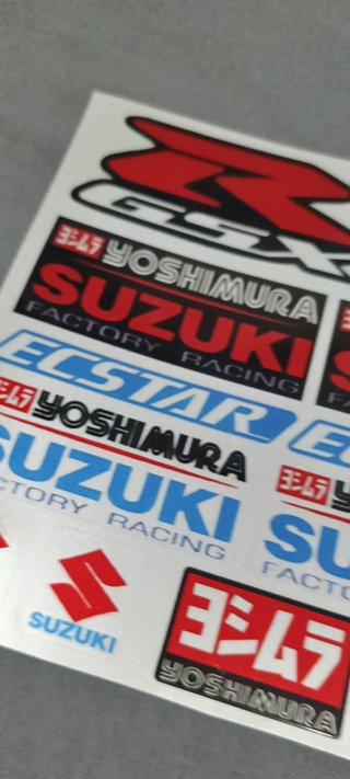 Kit de Pegatinas Suzuki GSX-R Yoshimura Ecstar