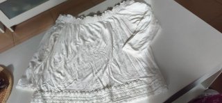 Camisa blanca encaje