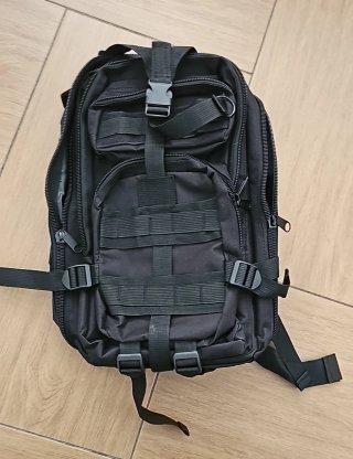 Mochila Táctica Militar 30L Molle Negra