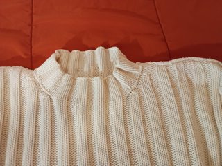 Jersey de punto beige