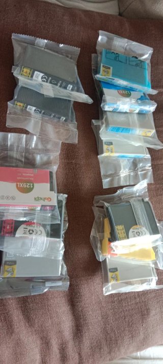 Lote de 12 cartuchos de tinta para impresora