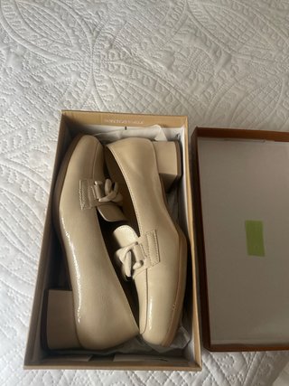 Zapatos N.A.W Beige Talla 39
