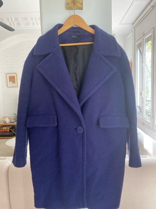 Chaquetón Azul United Colors of Benetton