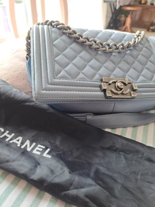Borsa Chanel blu
