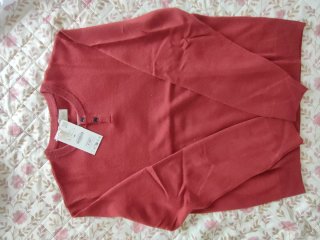 Jersey Zara Rojo Lana