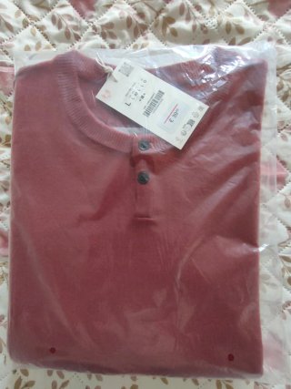 Jersey Zara Rojo Lana