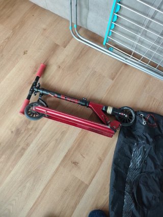 Patinete Oxelo Plegable Rojo