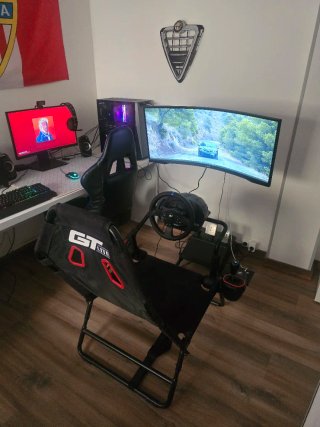 Cockpit Thrustmaster T300 + TH8S + NLR