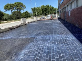 Hormigón impreso