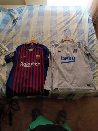 ORIGINAL Conjunto equipación FC Barcelona