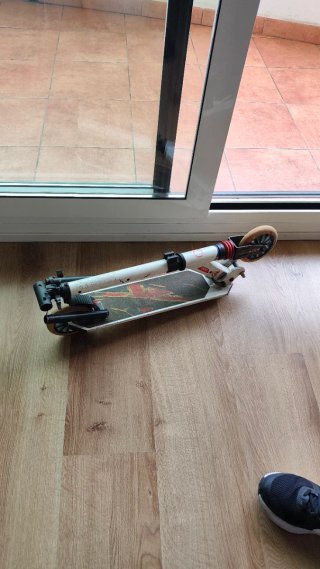 Patinete Oxelo Blanco Plegable