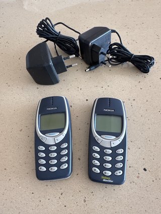 2 x Nokia 3310 Blu/Grigio